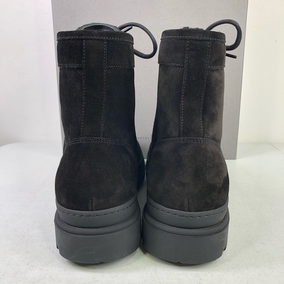 AQUATALIA Men’s Tristian Suede Leather Shearling Lace Up Weatherproof Boots - Picture 7 of 9